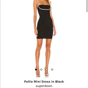 Pollie Mini Dress in Black